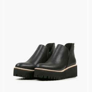 Black Platform Ankle Boots